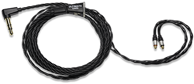64" IPX/T2 Earloop Black Cable with 3.5mm jack