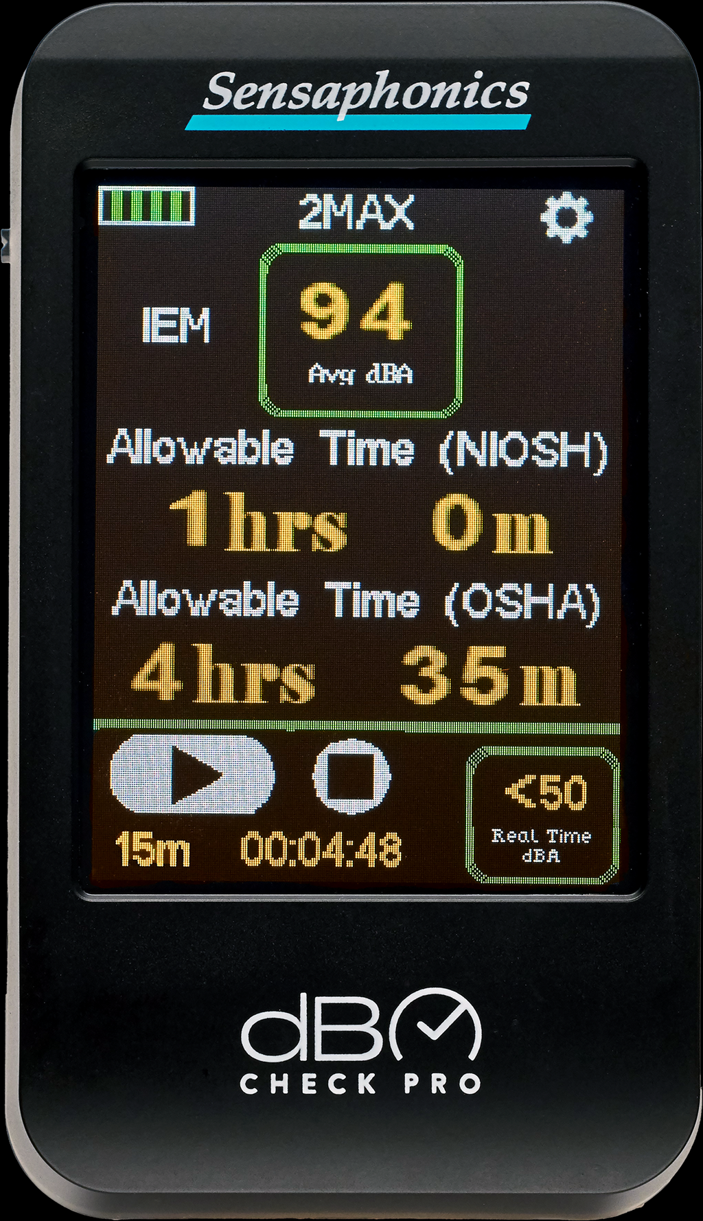 Sensaphonics dB Check Pro